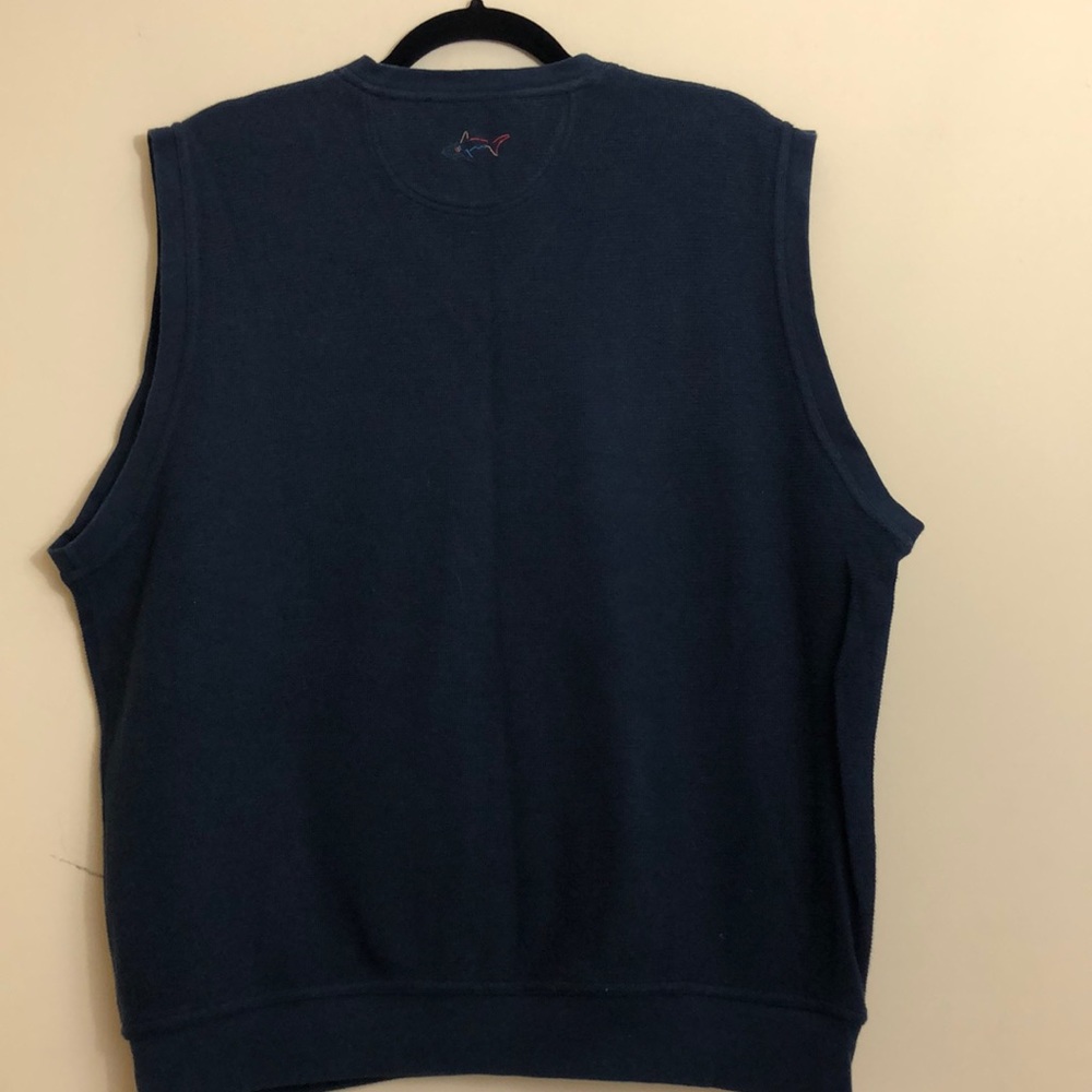 Greg Norman Navy V-Neck Pullover Vest Size L - Picture 4 of 6